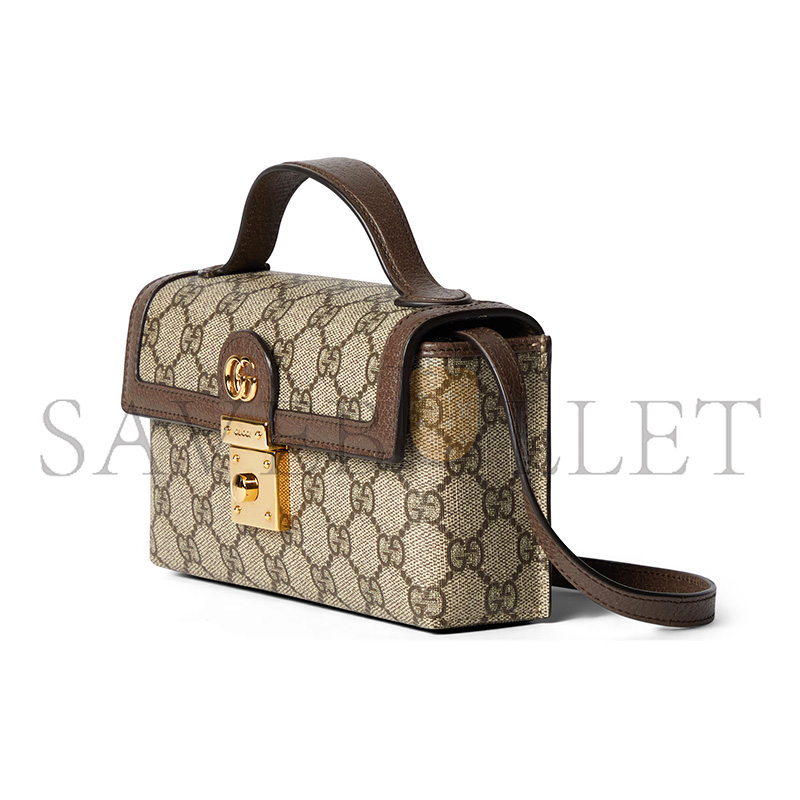 GUCCI OPHIDIA MINI TOP HANDLE BAG 772314 (18*10*5cm) GUCCI OPHIDIA MINI TOP HANDLE BAG 772314 (18*10*5cm)